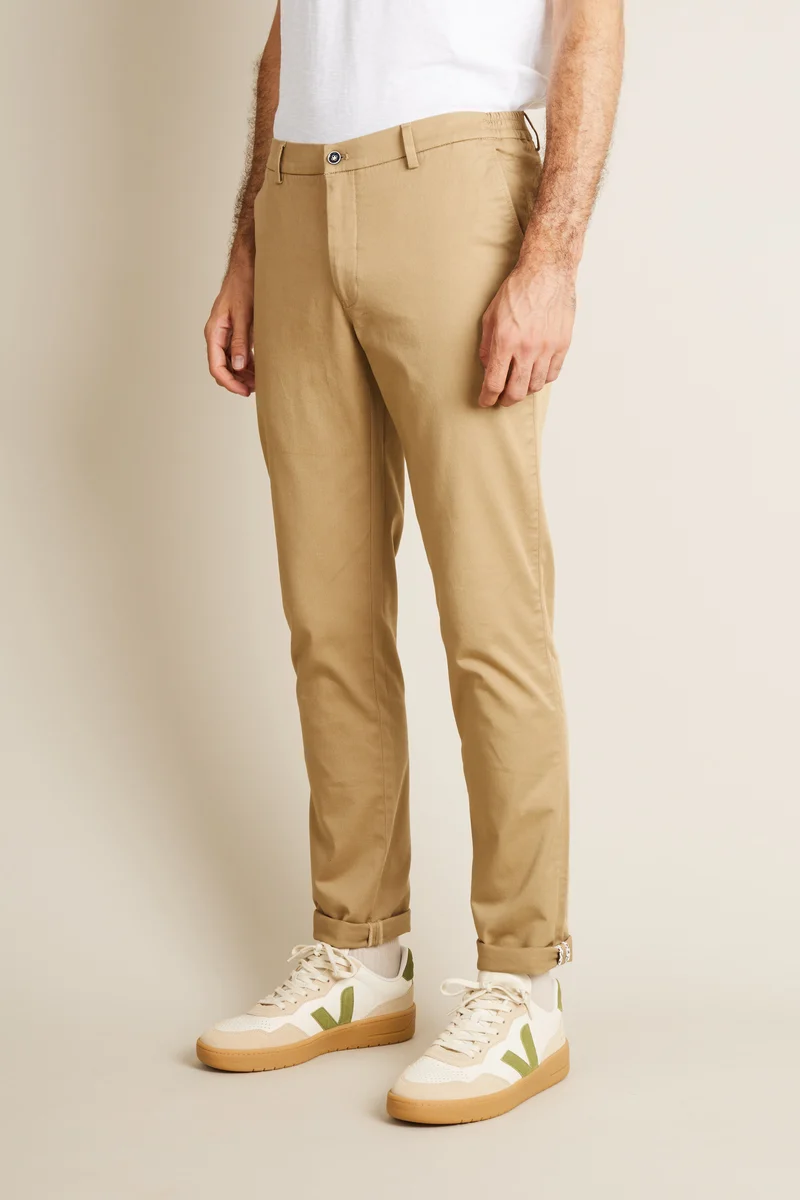 Chino easy semi-slim beige