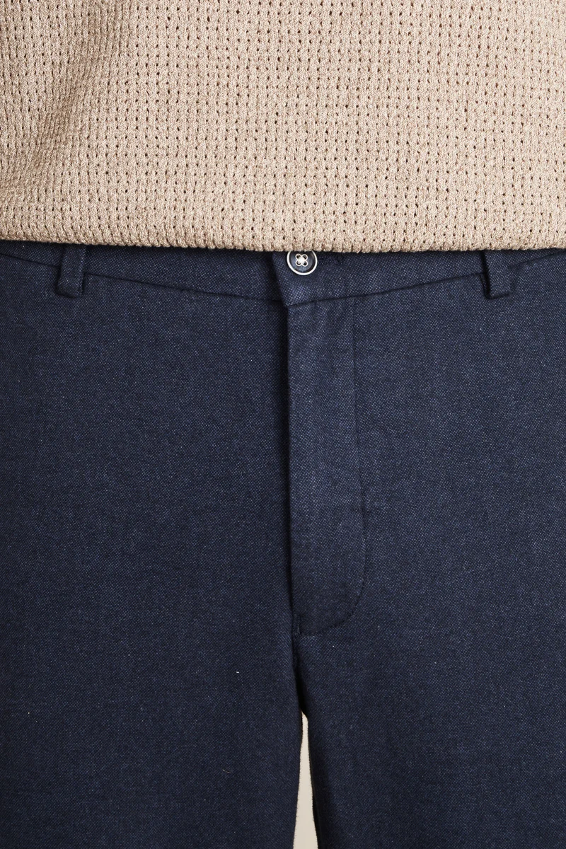 Chino chaud easy bleu marine