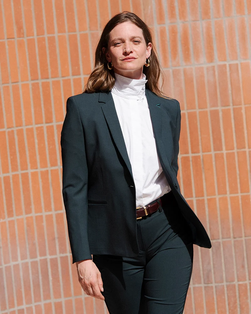 Veste blazer Paris - Vert Bouteille