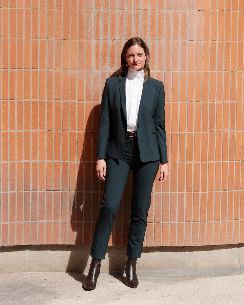 Veste blazer Paris - Vert Bouteille