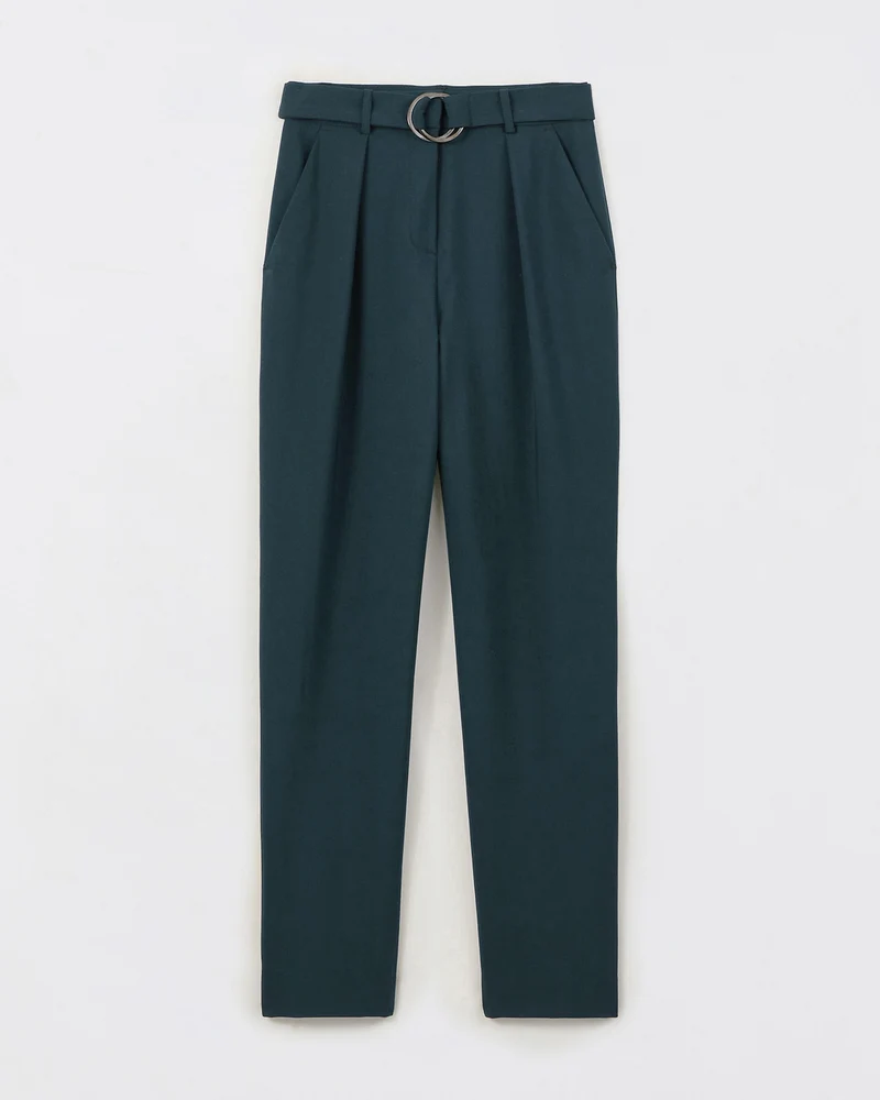 Pantalon carotte Casablanca - Vert Bouteille