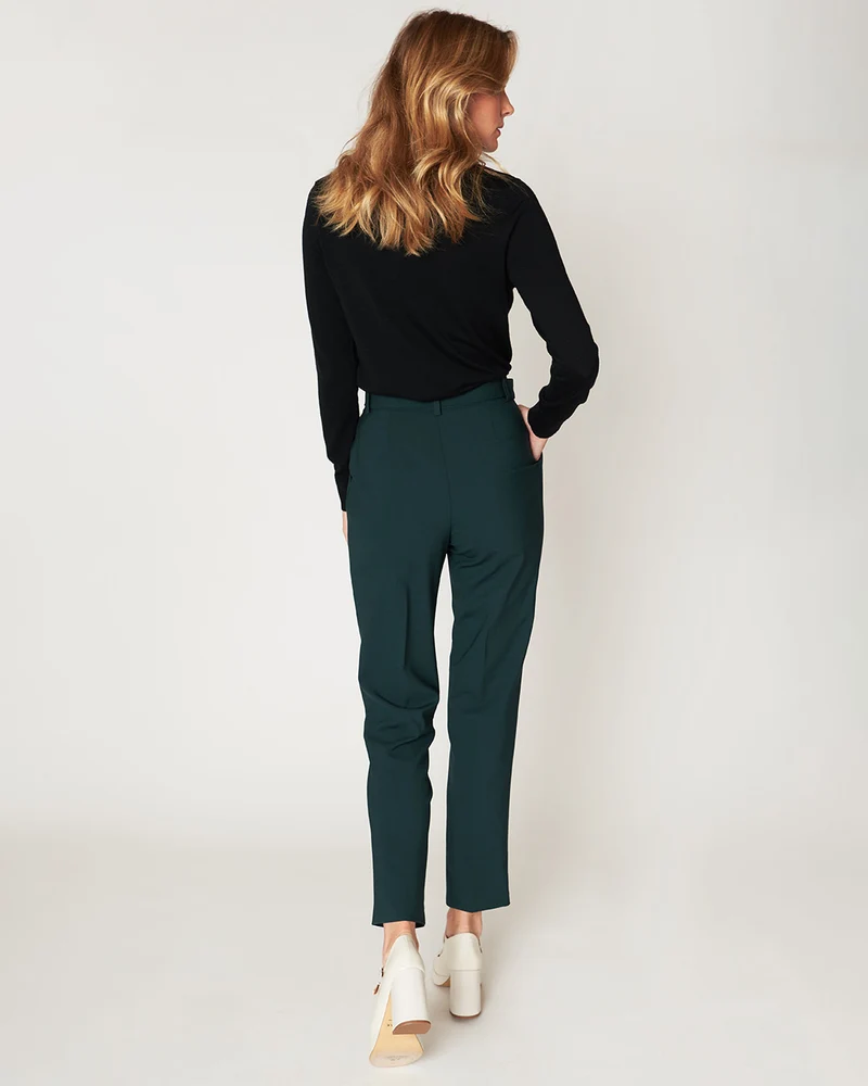 Pantalon carotte Casablanca - Vert Bouteille