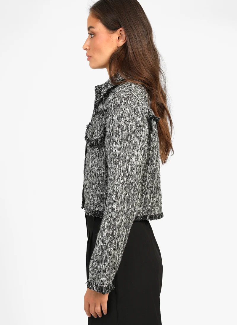 VESTE CRISTIANA noir