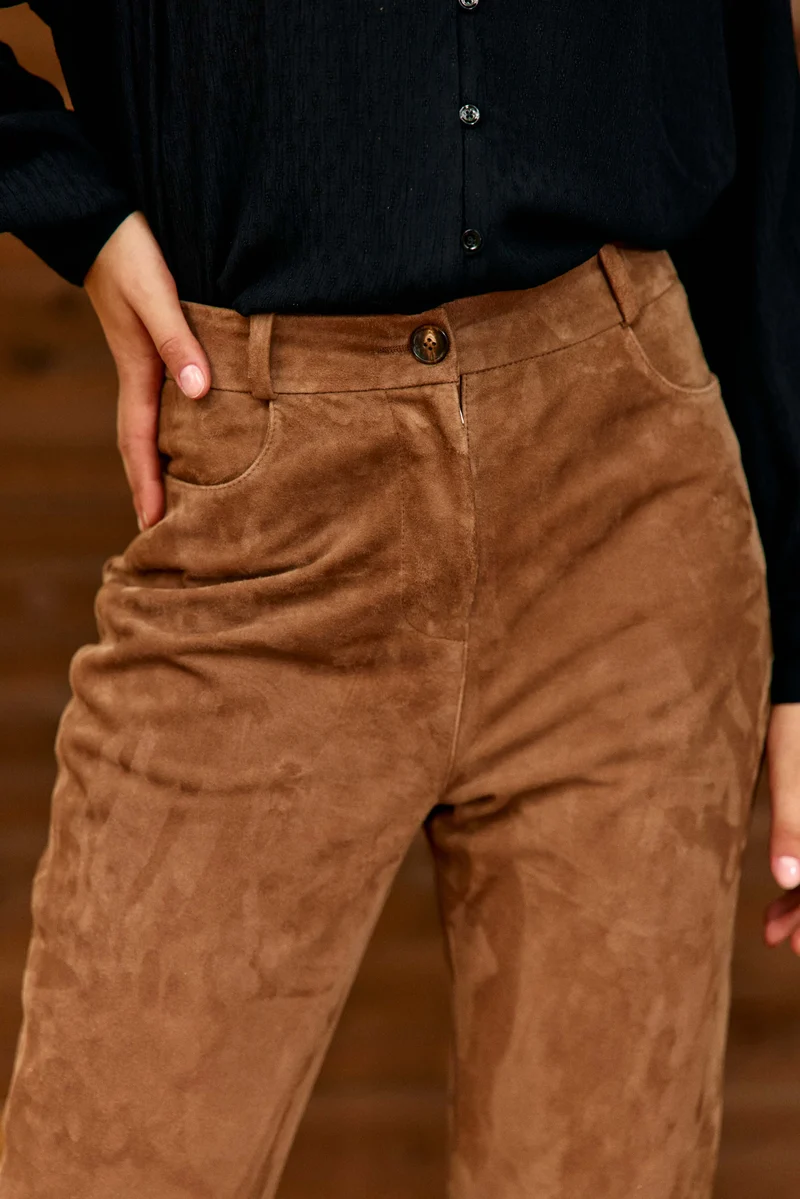 Farey - Pantalon en cuir