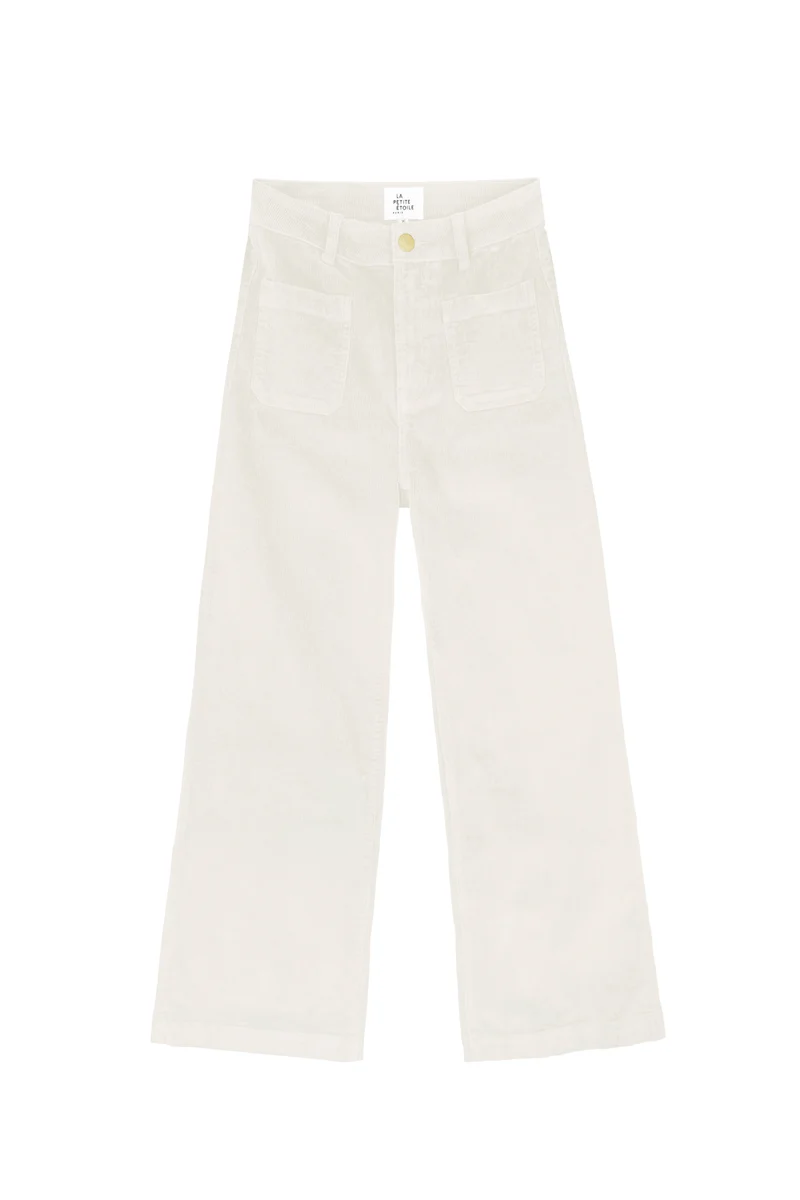 Atlanty - Pantalon large en velours