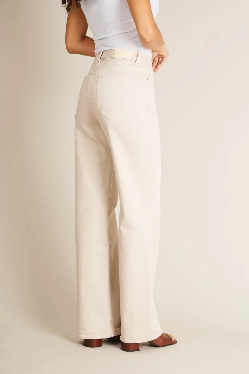 Jean wideleg sable