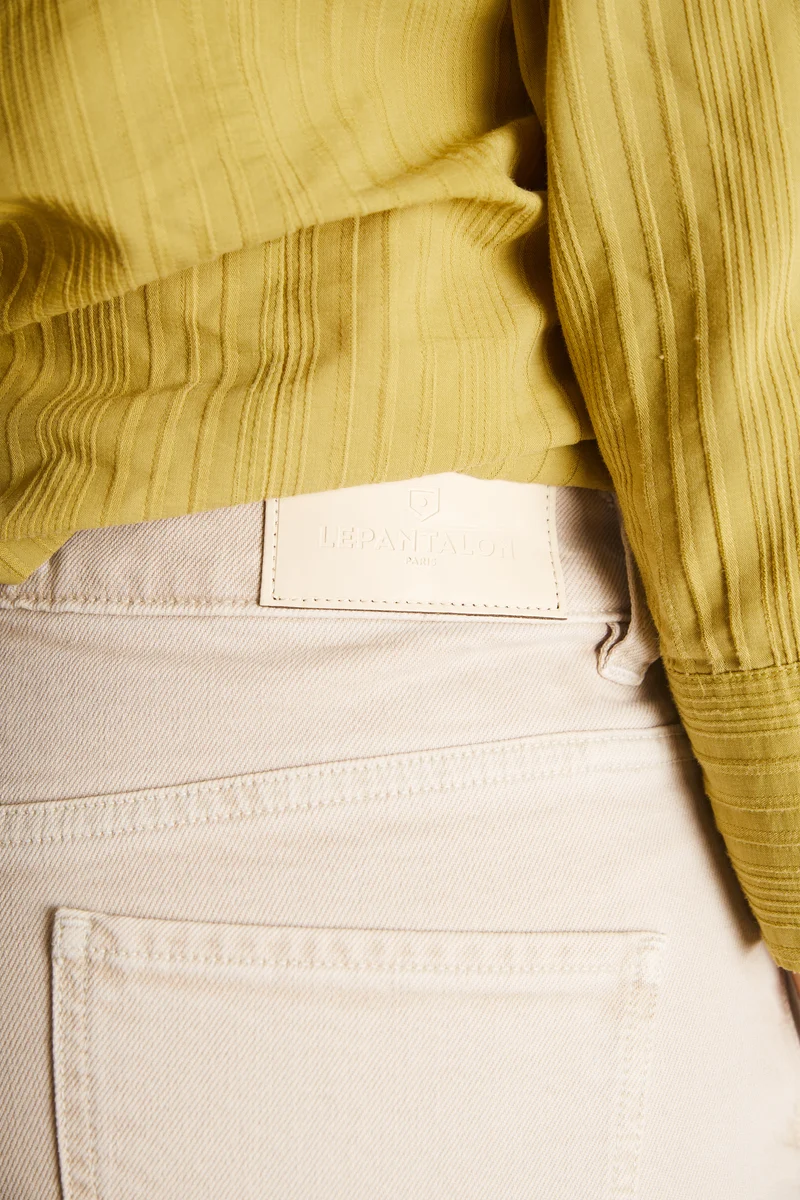 Jean wideleg sable