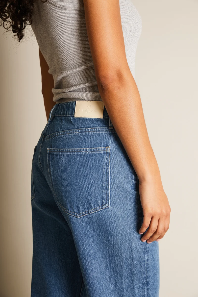 Jean boyfriend middle blue