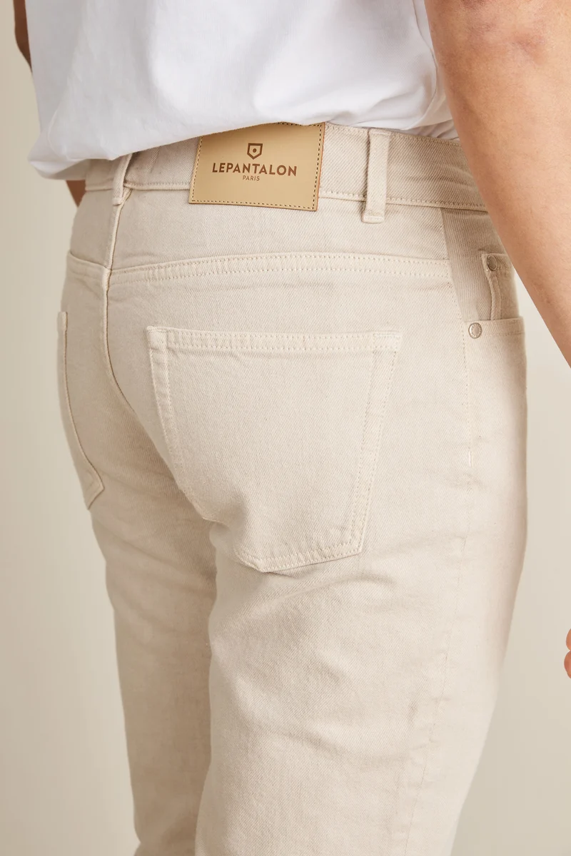 Jean classique sable