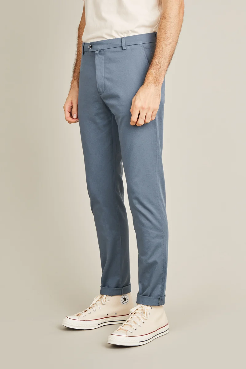 Chino bleu jasmin