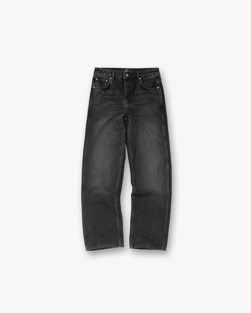 R3 Baggy Denim - Aged Black