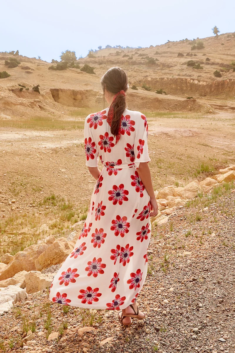 Robe Kimono imprimé Sicuani