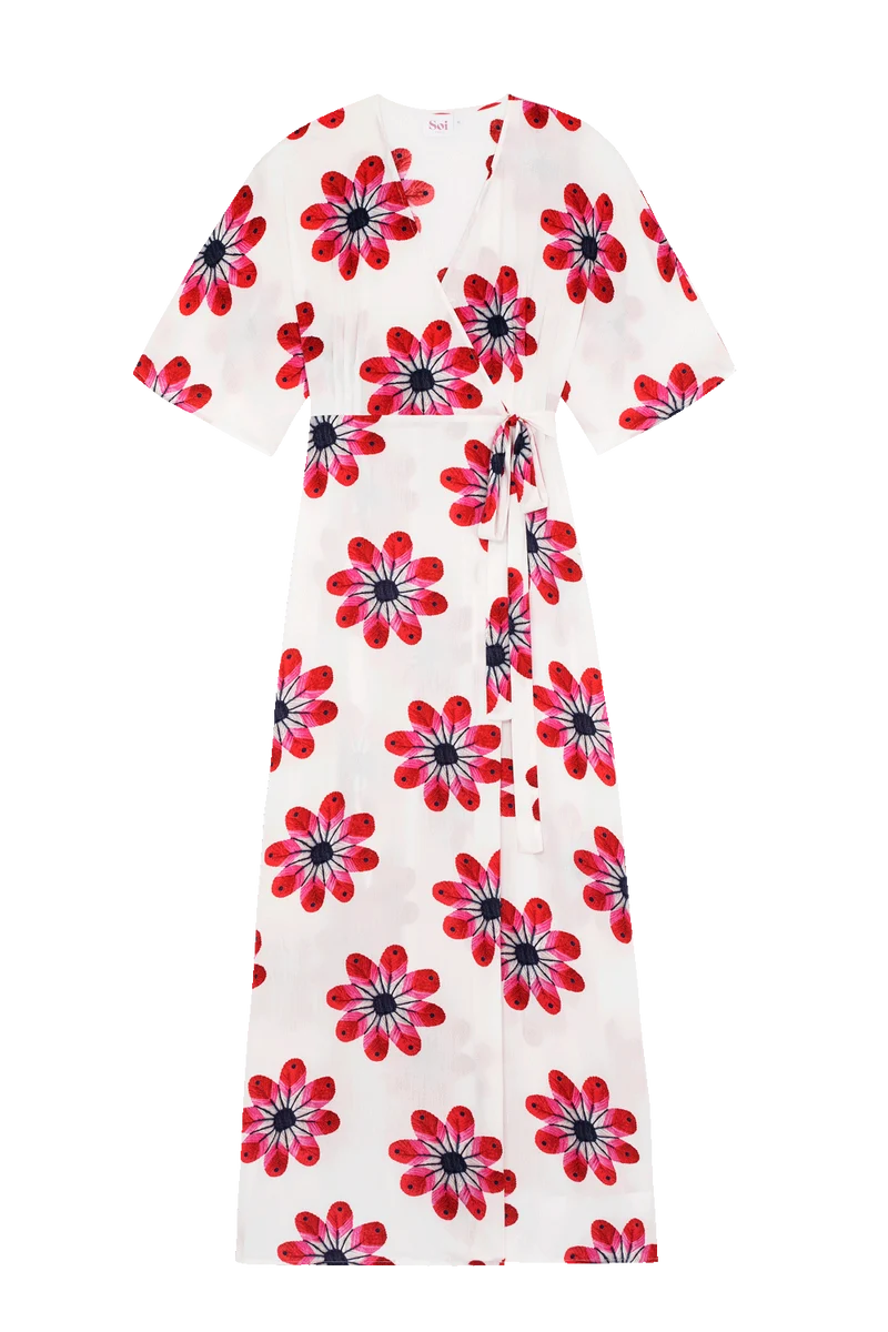 Robe Kimono imprimé Sicuani