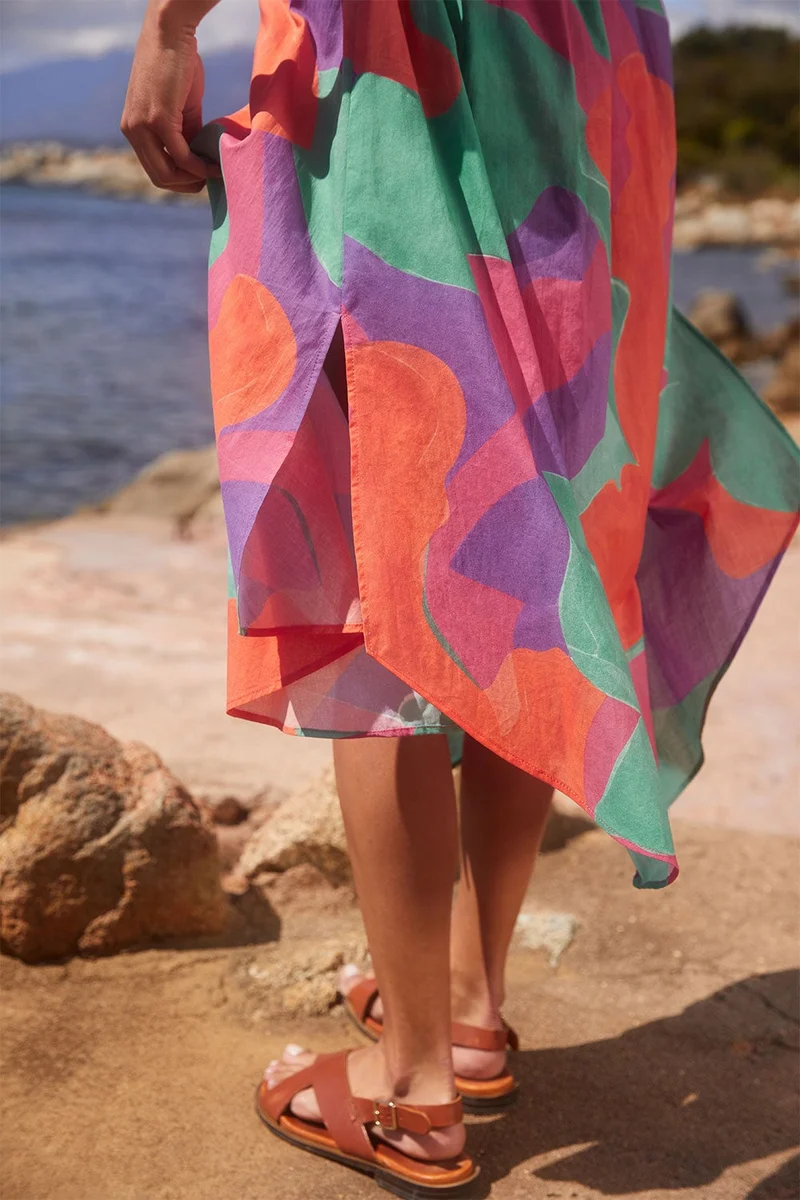 Robe Riviera en coton L'Envol