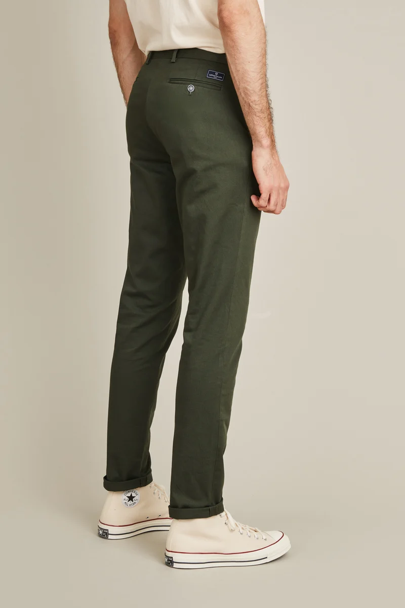 Chino vert sapin