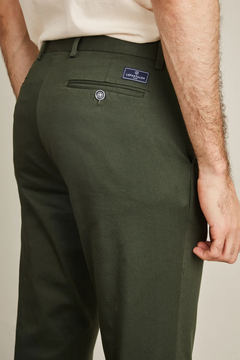 Chino vert sapin