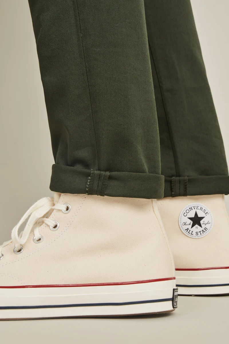 Chino vert sapin
