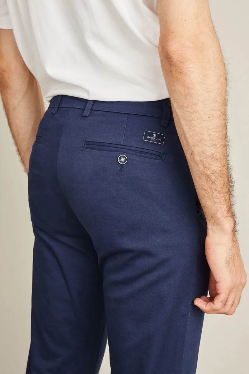 Chino bleu roi