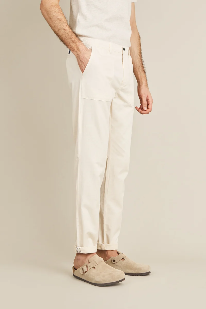 Fatigue pant écru