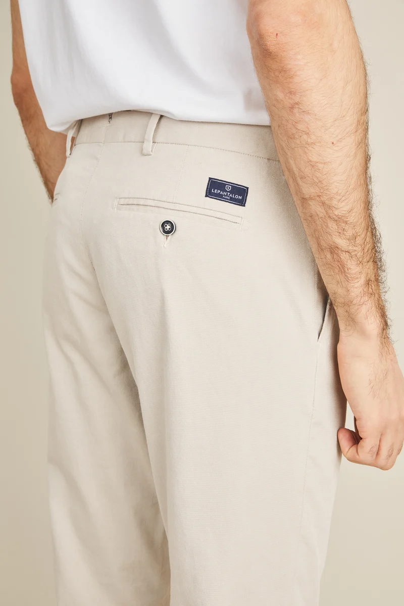 Chino aérien beige