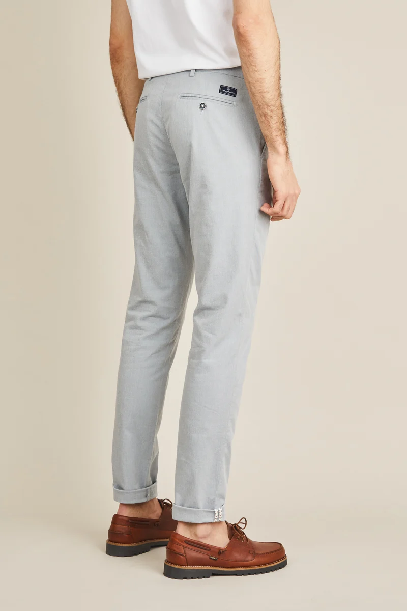 Chino aérien bleu