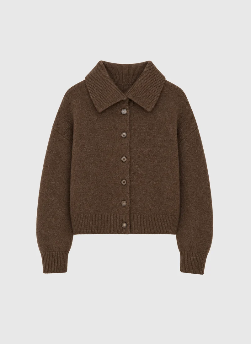 GILET LANTONY moka