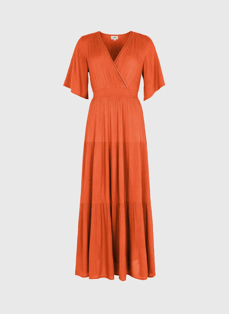 ROBE LONGUE OSUNCHALA orange