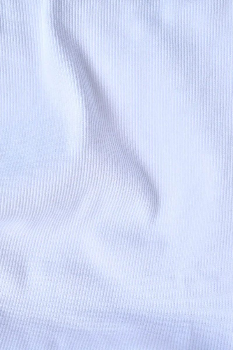 Top Grand Cœur Blanc Innocent