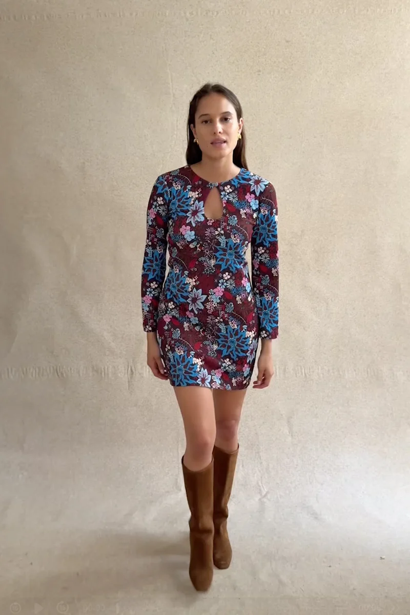 Robe Bianca Trèfle Rubis