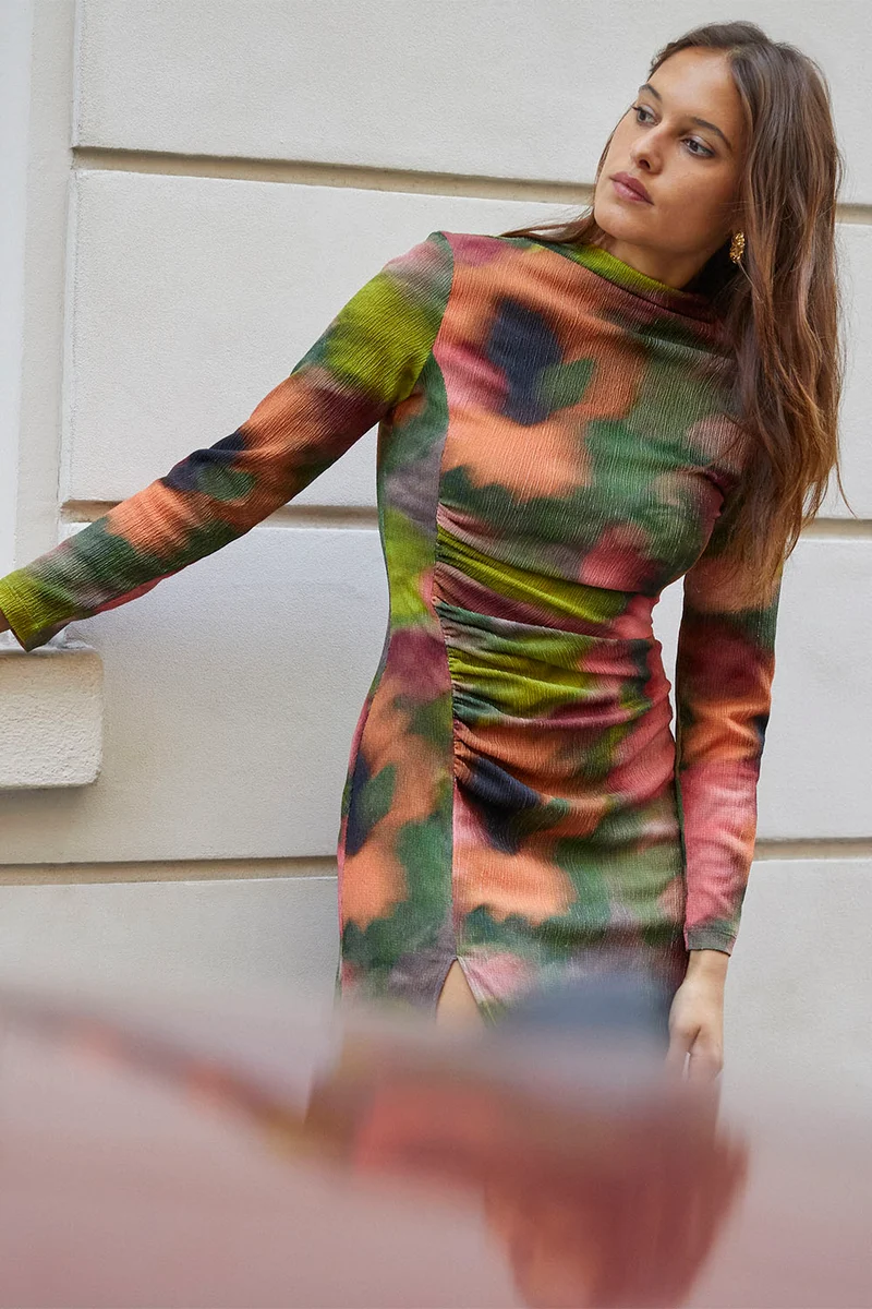 Robe Allure Flora Sauge