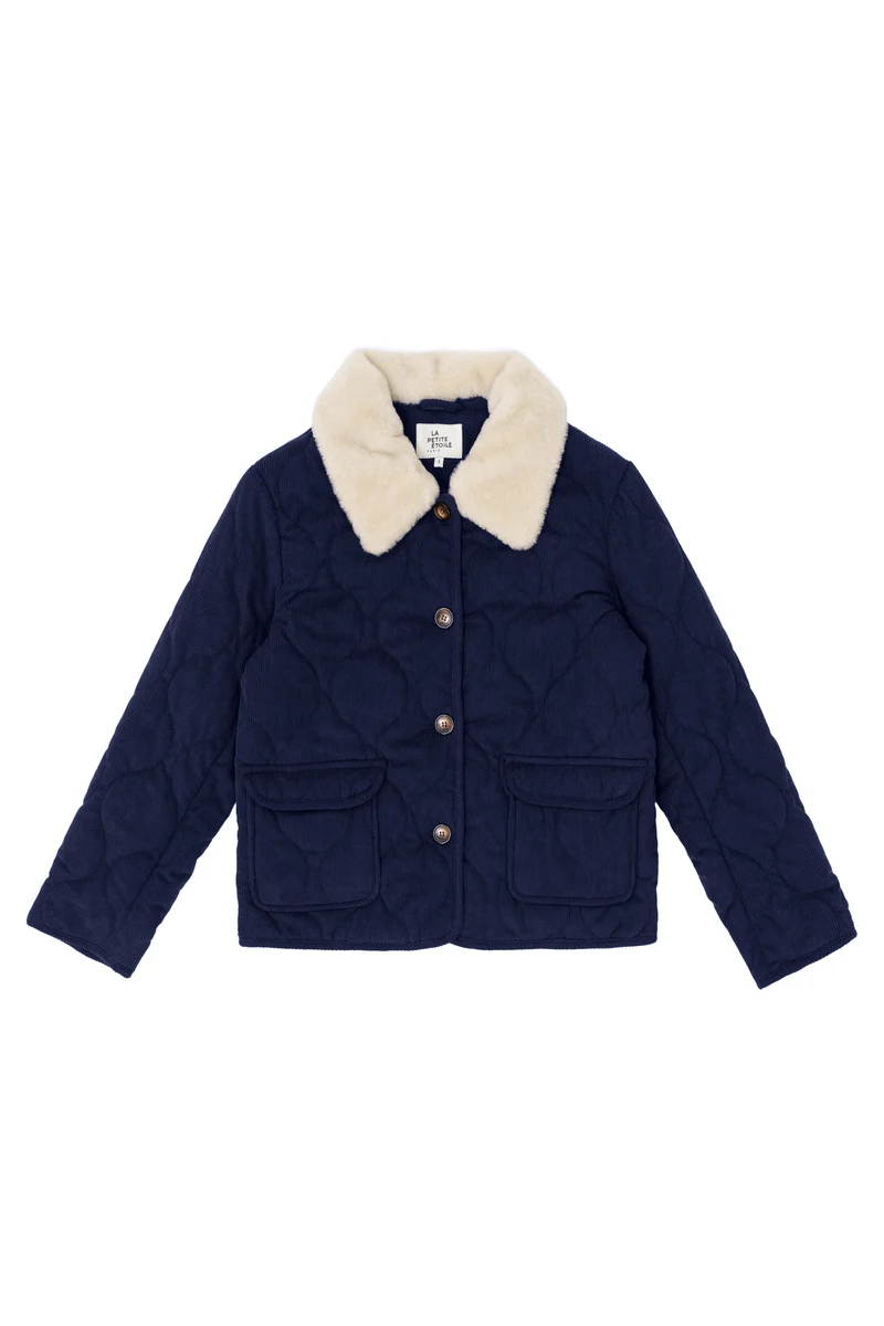 Nattia - Manteau en velours
