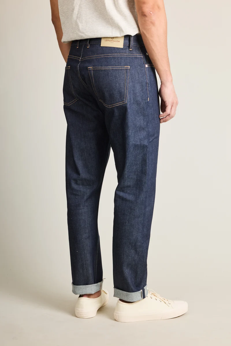Jean selvedge bleu