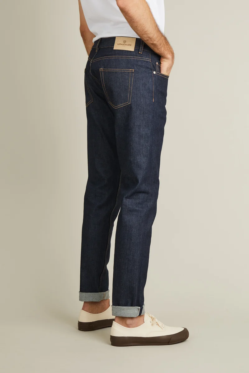 Jean selvedge bleu