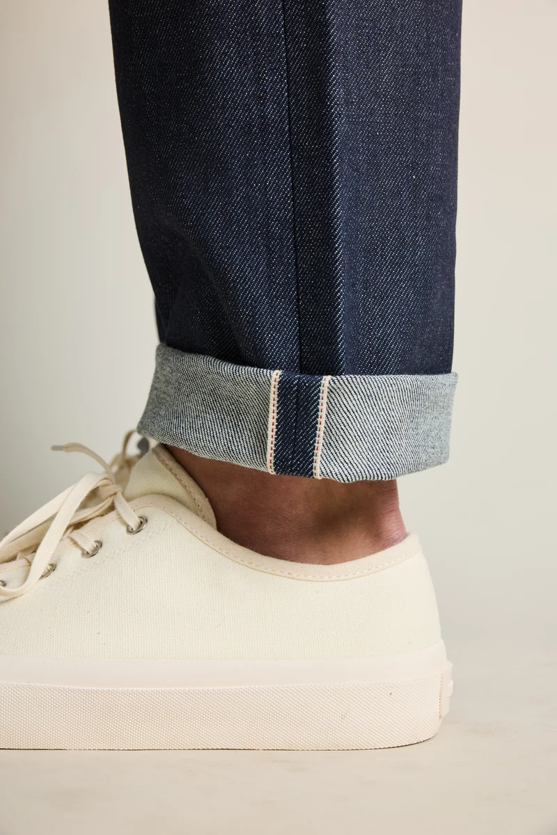 Jean selvedge bleu