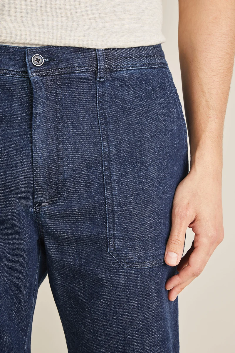 Fatigue short bleu stone
