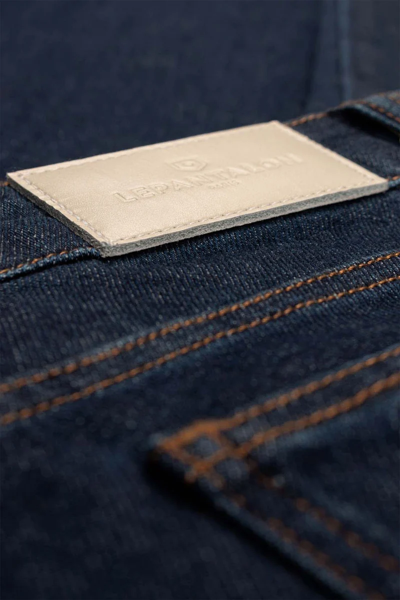 Jean slim vintage bleu