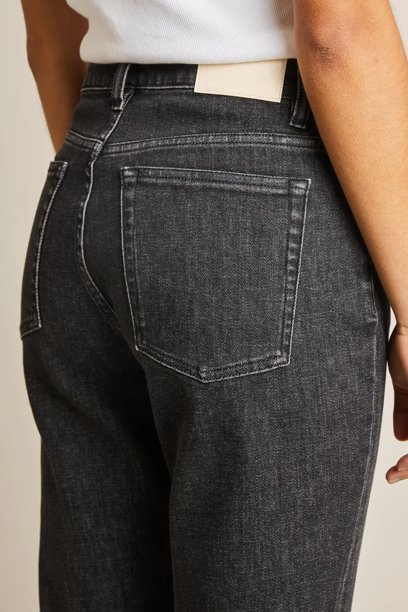 Jean girlfriend gris