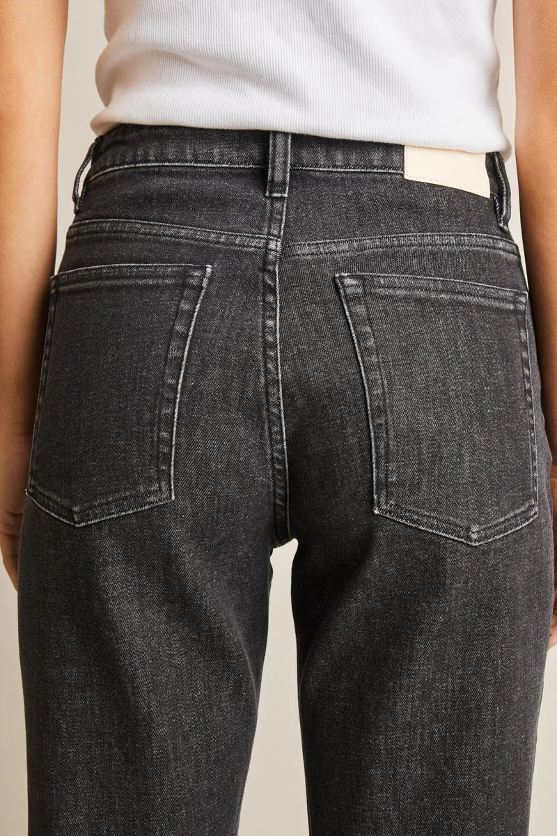 Jean girlfriend gris