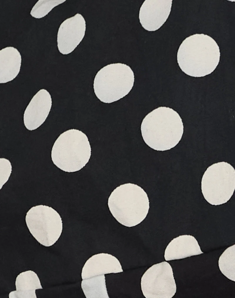 Sac Aimi en large Polka noir