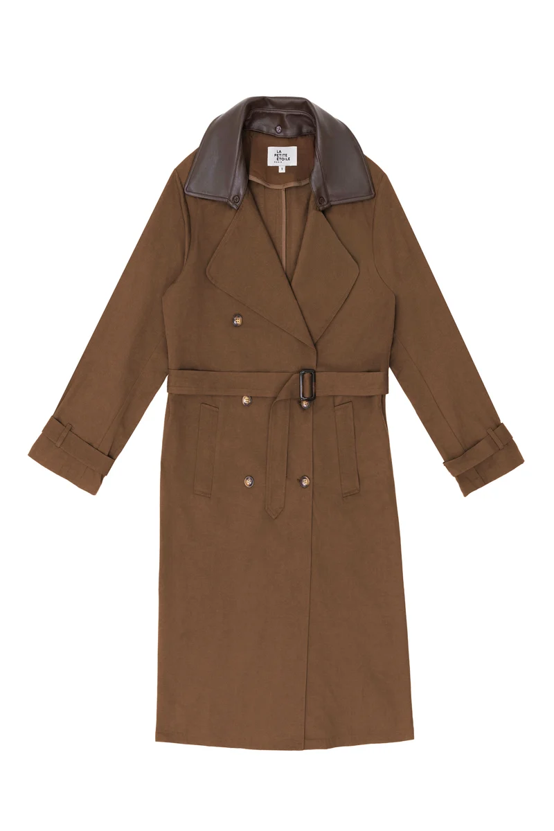 Faragi - Trench-coat midi