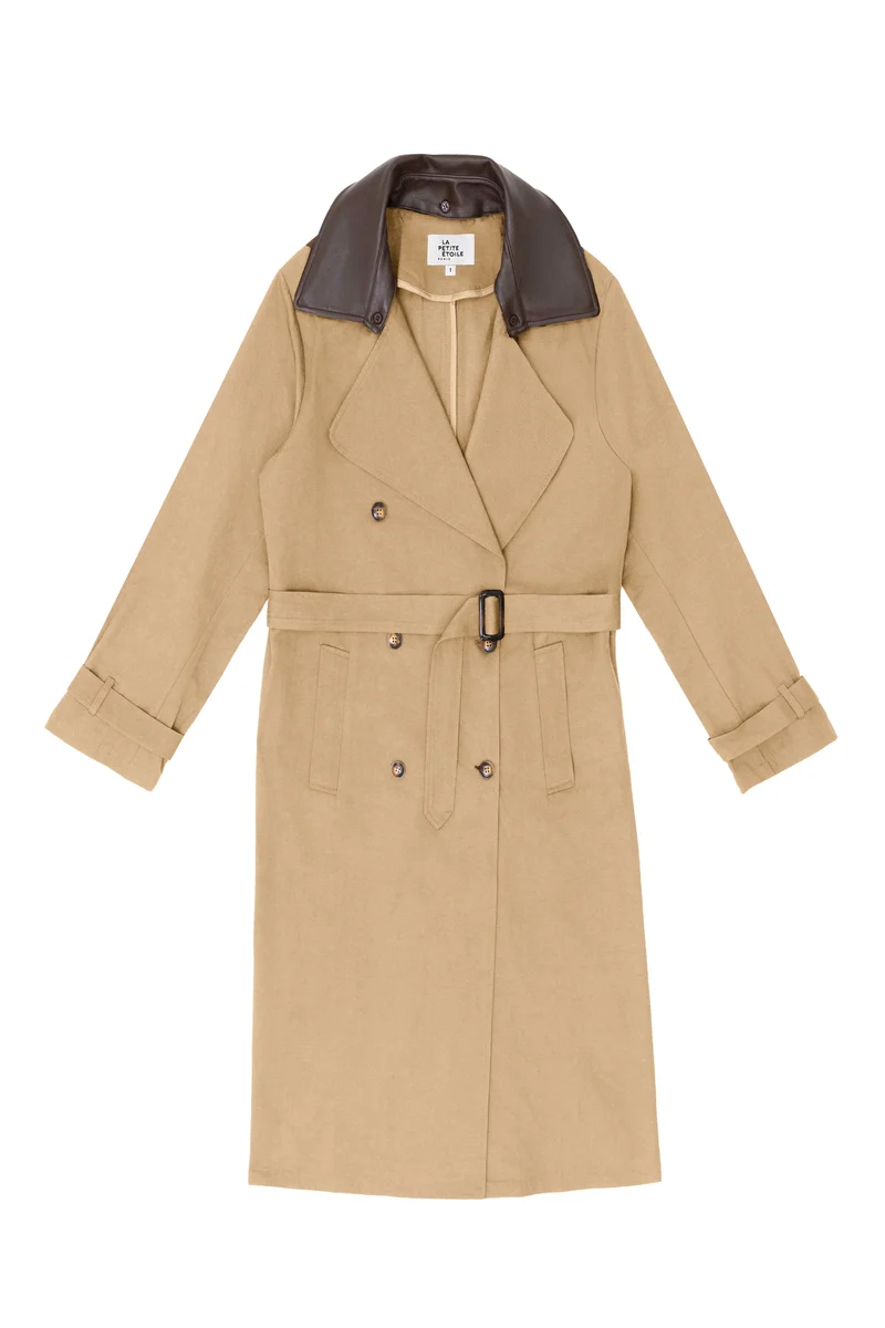 Faragi - Trench-coat midi