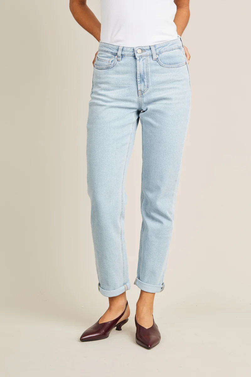 Jean girlfriend vintage bleached