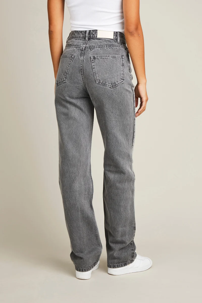 Jean regular gris