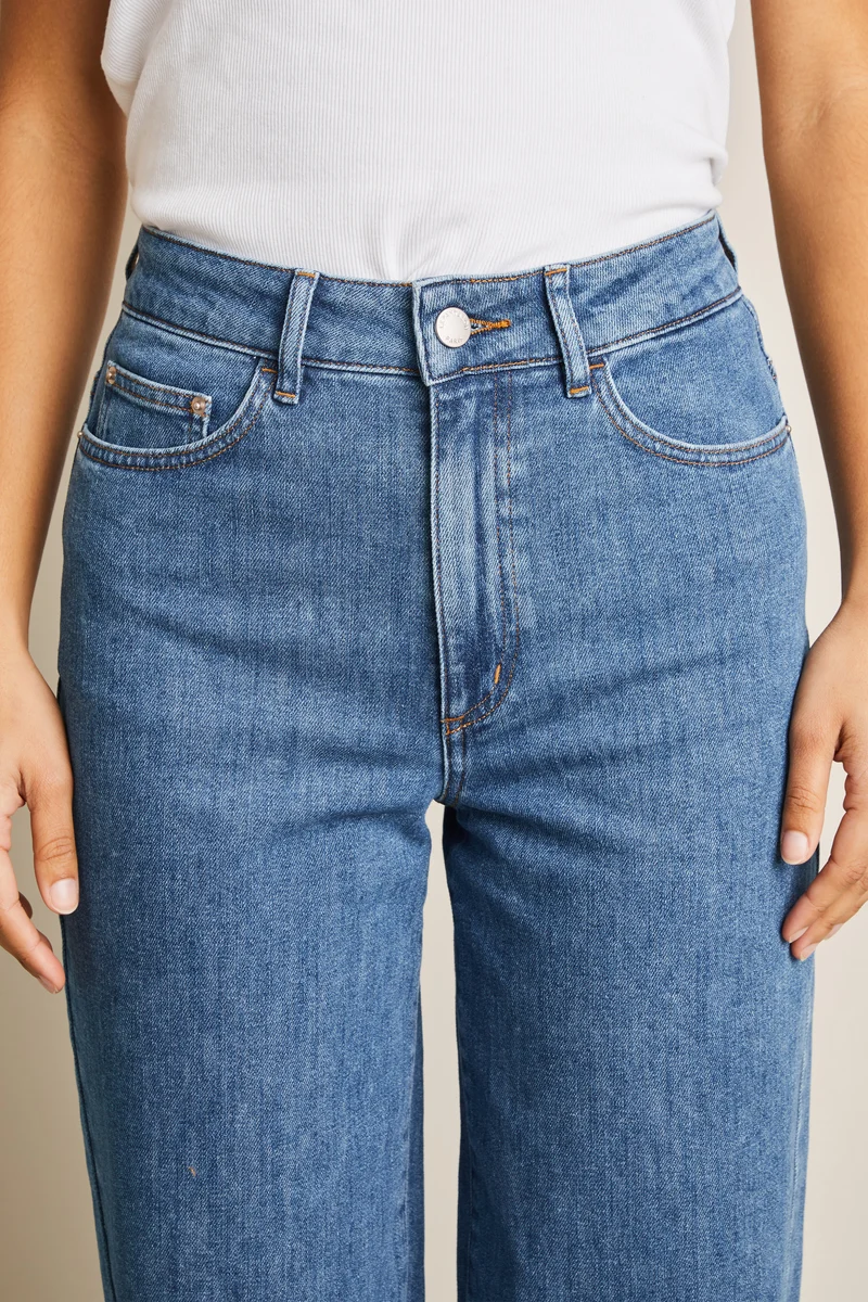 Jean balloon middle blue