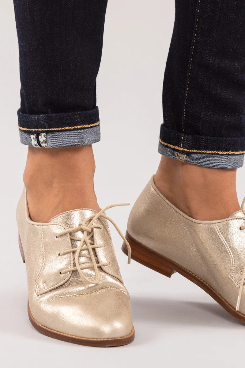 Jean Slim Taille Haute Brut