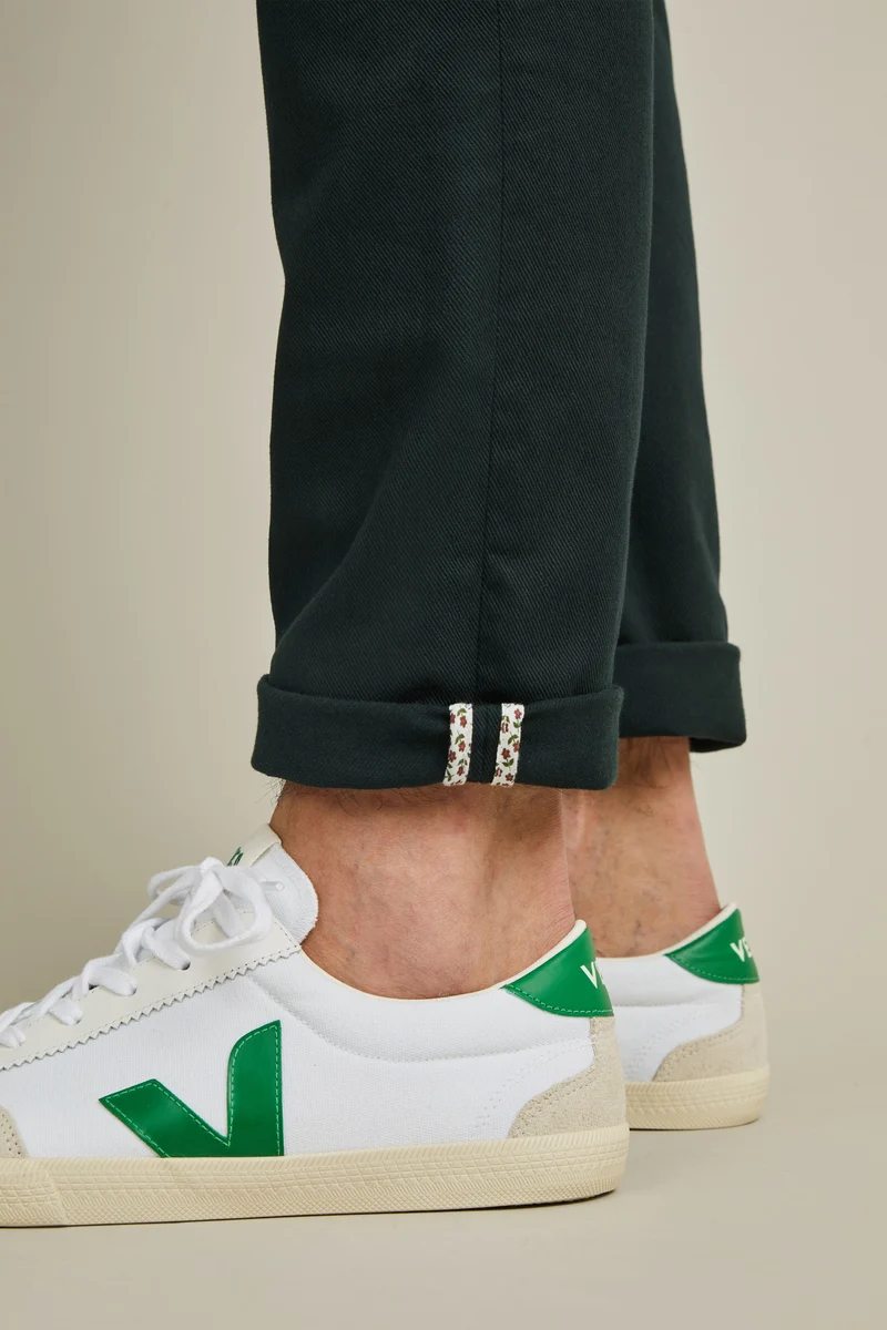 Jean coloré vert anglais