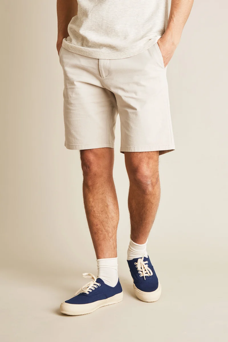 Bermuda aérien beige