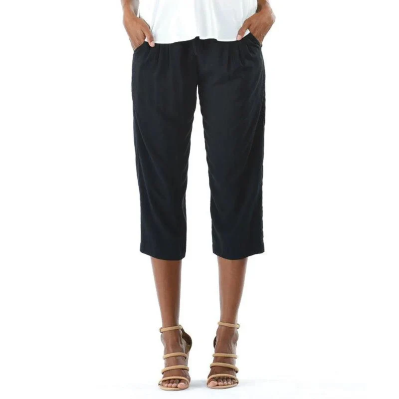 Pantalon de plage uni - Noir