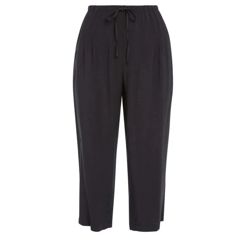 Pantalon de plage uni - Noir