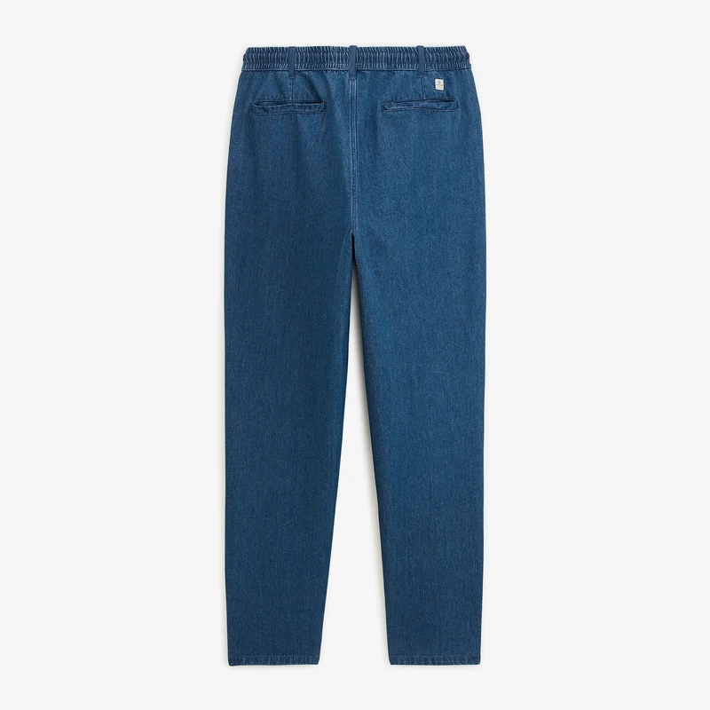Pantalon coton taille élastiquée bleu 551 SBPLAY